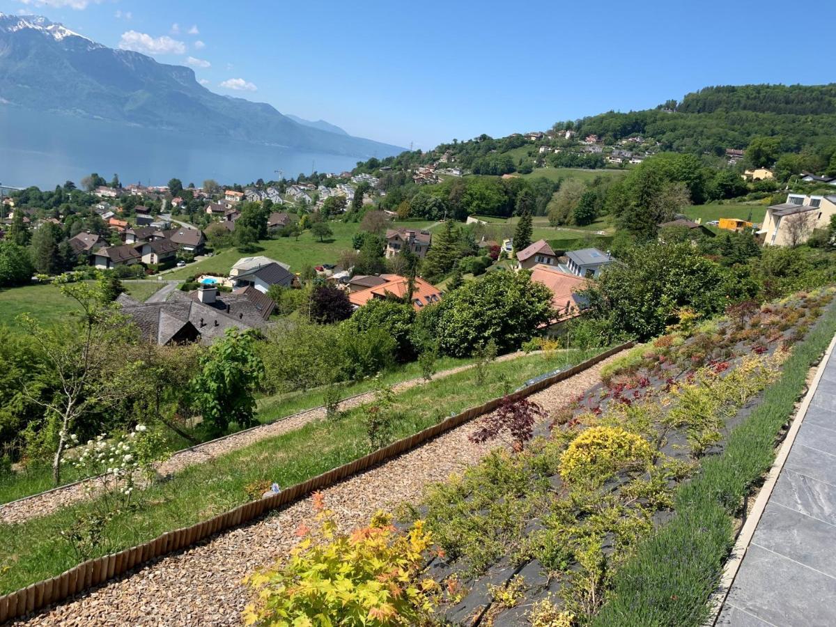 Appartement Moderne Avec Vue Panoramique A Jongny Proche De Montreux Экстерьер фото