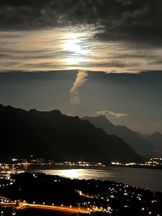 Appartement Moderne Avec Vue Panoramique A Jongny Proche De Montreux Экстерьер фото