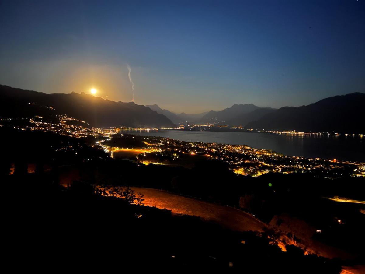 Appartement Moderne Avec Vue Panoramique A Jongny Proche De Montreux Экстерьер фото